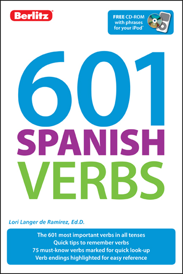 601 Spanish Verbs book cover
